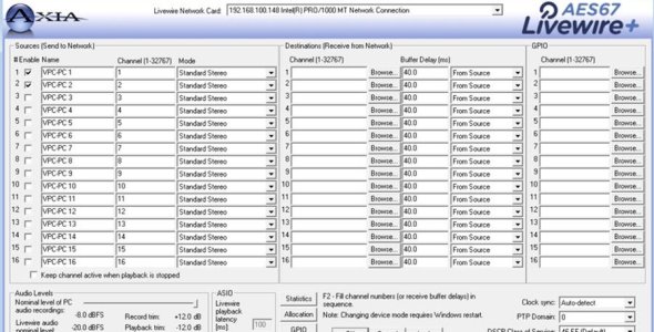 Axia IP Driver Multichannel v2.11.0.10 Download