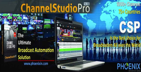 Channel Studio Pro 12.2 Lasted Version Full Cracked Tested 100% Playout + CG + Playlist Editor + Rec